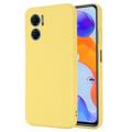 Xiaomi Redmi 10 5G/Note 11E Liquid Silicone Deksel - Gul