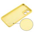 Xiaomi Redmi 10 5G/Note 11E Liquid Silicone Deksel - Gul