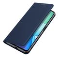 Xiaomi Redmi Note 13R/Redmi 13/Poco M6 4G Dux Ducis Skin Pro Flip-deksel - Blå