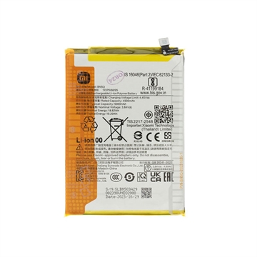 Xiaomi Redmi 13C 5G, Poco C65 Batteri BN5Q - 5000mAh