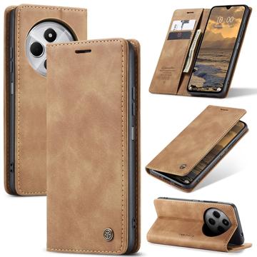 Xiaomi Redmi 14C Caseme 013 Series Lommebok-deksel - Brun