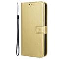 Xiaomi Redmi 14C/14R/Poco C75 Lommebok-deksel med Magnetisk Lukning - Gull