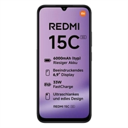 Xiaomi Redmi 15C 5G - 128GB - Midnattssvart