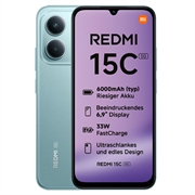Xiaomi Redmi 15C 5G - 256GB - Mintgrønn