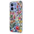 Xiaomi Redmi 15C TPU-deksel med blomstermønster - Liljer