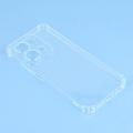 Xiaomi Redmi 15C støtsikkert silikon-deksel - Gjennomsiktig