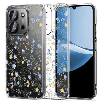 Xiaomi Redmi 15C Tech-Protect FlexAir TPU-deksel - Vårblomster