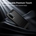Xiaomi Redmi 15a/R70/R70m Børstet TPU-deksel - karbonfiber