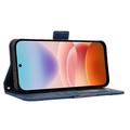 Xiaomi Redmi 17 5G/4G Kortholder Lommebokveske - blå
