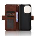 Xiaomi Redmi 17 5G/4G Kortholder Lommebokveske - brun
