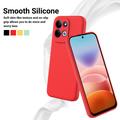 Xiaomi Redmi 17 5G/4G/M100 Flytende silikon-deksel med håndstropp - Rød