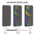 Xiaomi Redmi 17 5G/4G Privacy Full Cover Beskyttelsesglass - Svart Kant
