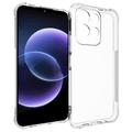 Xiaomi Redmi 17 5G/4G støtsikkert silikon-deksel - Gjennomsiktig