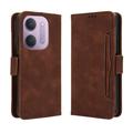 Xiaomi Redmi 17C 5G Kortholder Lommebokveske - brun