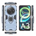 Xiaomi Redmi A3 Hybrid-deksel med Ringholder - Blå