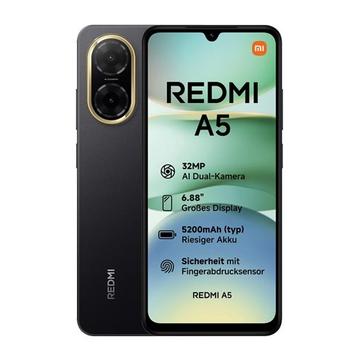 Xiaomi Redmi A5 4G - 64GB - Midnattssvart