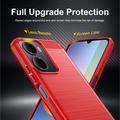 Xiaomi Redmi A7 Pro børstet TPU-deksel - karbonfiber