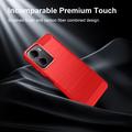 Xiaomi Redmi A7 Pro børstet TPU-deksel - karbonfiber