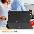 Xiaomi Redmi K Pad 2 Tri-Fold Series Smart Folio-etui - svart