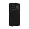 Xiaomi Redmi K100 Pro Max/Poco F9 Ultra Kortholder Lommebokveske - Svart