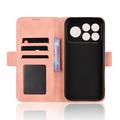 Xiaomi Redmi K100 Pro Max/Poco F9 Ultra Kortholder Lommebokveske - Rosa