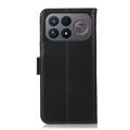 Xiaomi Redmi K100 Pro Max/Poco F9 Ultra lommebokveske i lær med RFID - svart