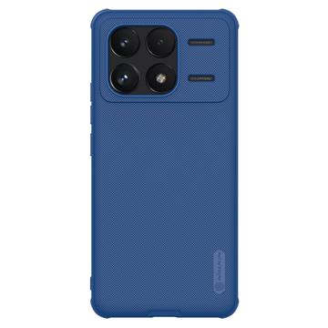 Xiaomi Redmi K70/K70 Pro/Poco F6 Pro Nillkin Super Frosted Shield Pro Hybrid-deksel - Blå