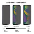 Xiaomi Redmi K70 Ultra Privacy Full Cover Beskyttelsesglass - Svart Kant