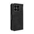 Xiaomi Redmi K90/Poco F8 Pro Kortholder Lommebokveske - Svart