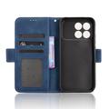 Xiaomi Redmi K90/Poco F8 Pro Kortholder Lommebokveske - blå