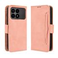 Xiaomi Redmi K90/Poco F8 Pro Kortholder Lommebokveske - Rosa