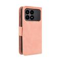 Xiaomi Redmi K90/Poco F8 Pro Kortholder Lommebokveske - Rosa