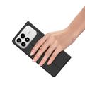 Xiaomi Redmi K90/Poco F8 Pro Dux Ducis Skin Pro Flip-deksel - Svart