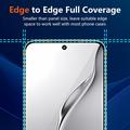 Xiaomi Redmi K90 Ultra Full Cover Beskyttelsesglass - 9H - svart kant