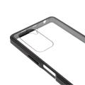 Xiaomi Redmi Note 10 Pro Magnetisk Deksel med Herdet Glass - Svart