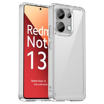 Xiaomi Redmi Note 13 4G Anti-Shock Hybrid-deksel - Gjennomsiktig