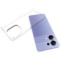 Xiaomi Redmi Note 13 4G Antiskli TPU-deksel - Gjennomsiktig