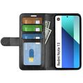 Xiaomi Redmi Note 13 4G Lommebok-deksel med Magnetisk Lukning