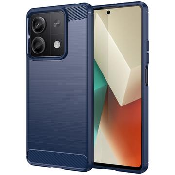 Xiaomi Redmi Note 13 Børstet TPU Deksel - Karbonfiber