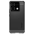 Xiaomi Redmi Note 13 Pro/Poco X6 Spigen Rugged Armor TPU-deksel - Svart
