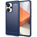 Xiaomi Redmi Note 13 Pro+ Børstet TPU Deksel - Karbonfiber