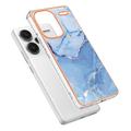 Xiaomi Redmi Note 13 Pro+ Marble Pattern Electroplated IMD TPU-deksel