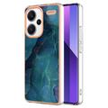 Xiaomi Redmi Note 13 Pro+ Marble Pattern Electroplated IMD TPU-deksel