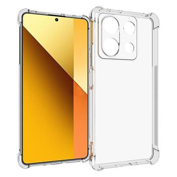 Xiaomi Redmi Note 13 Støtsikkert TPU-deksel - Gjennomsiktig