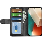 Xiaomi Redmi Note 13 Lommebok-deksel med Magnetisk Lukning