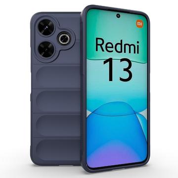 Xiaomi Redmi Note 13R/Redmi 13 5G Rugged TPU-deksel - Mørkeblå