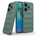 Xiaomi Redmi Note 13R/Redmi 13 5G Rugged TPU-deksel - Grøn
