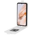 Xiaomi Redmi Note 13R/Redmi 13/Poco M6 4G Vertikalt Flip-Deksel med Kortlomme - Hvit