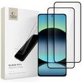 Xiaomi Redmi Note 14 4G/5G Tech-Protect Glass Fit+ Beskyttelsesglass - 2 stk. - Svart