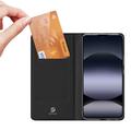 Xiaomi Redmi Note 14 4G Dux Ducis Skin Pro Flip-deksel - Svart